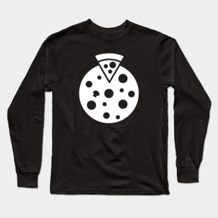 Cute Yummy Whole Pizza Long Sleeve T-Shirt